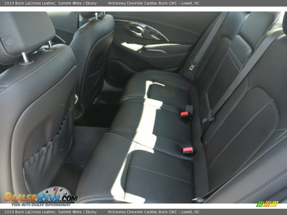 2014 Buick LaCrosse Leather Summit White / Ebony Photo #18