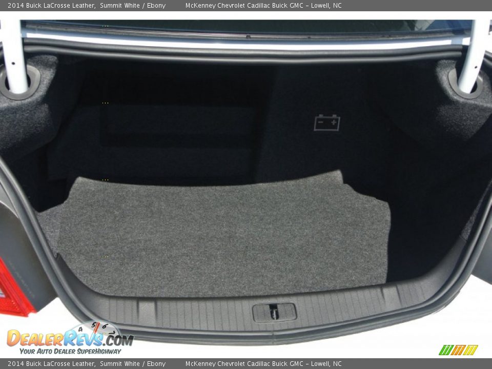 2014 Buick LaCrosse Leather Summit White / Ebony Photo #19