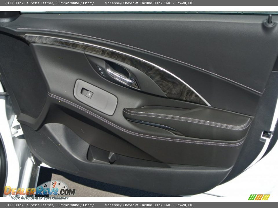 2014 Buick LaCrosse Leather Summit White / Ebony Photo #21