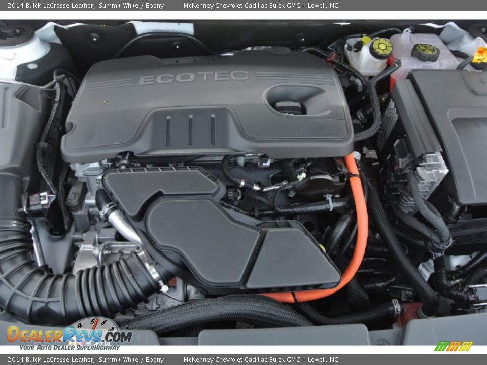 2014 Buick LaCrosse Leather Summit White / Ebony Photo #23