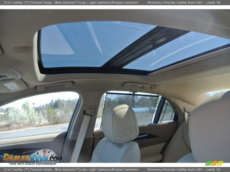 Sunroof of 2014 Cadillac CTS Premium Sedan Photo #10