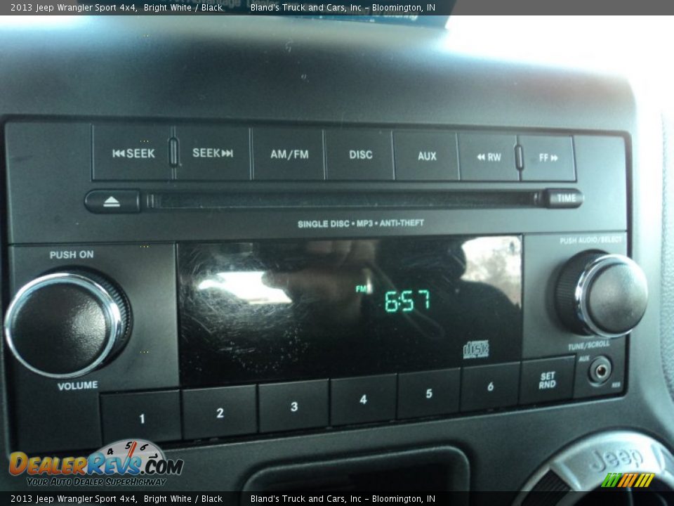 Audio System of 2013 Jeep Wrangler Sport 4x4 Photo #10
