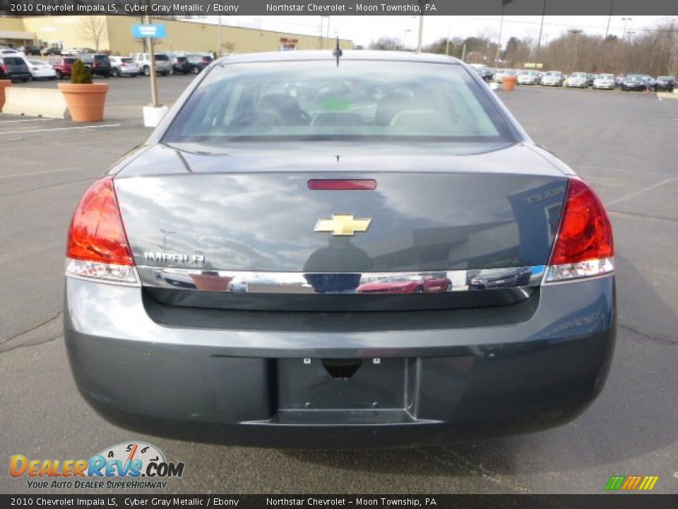 2010 Chevrolet Impala LS Cyber Gray Metallic / Ebony Photo #4