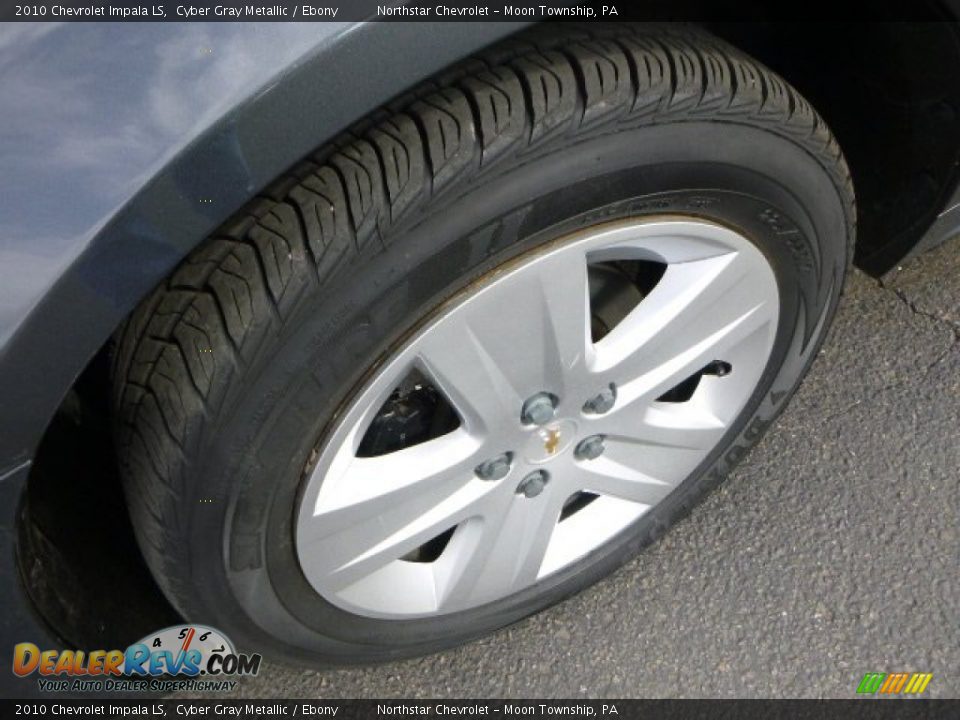2010 Chevrolet Impala LS Cyber Gray Metallic / Ebony Photo #9