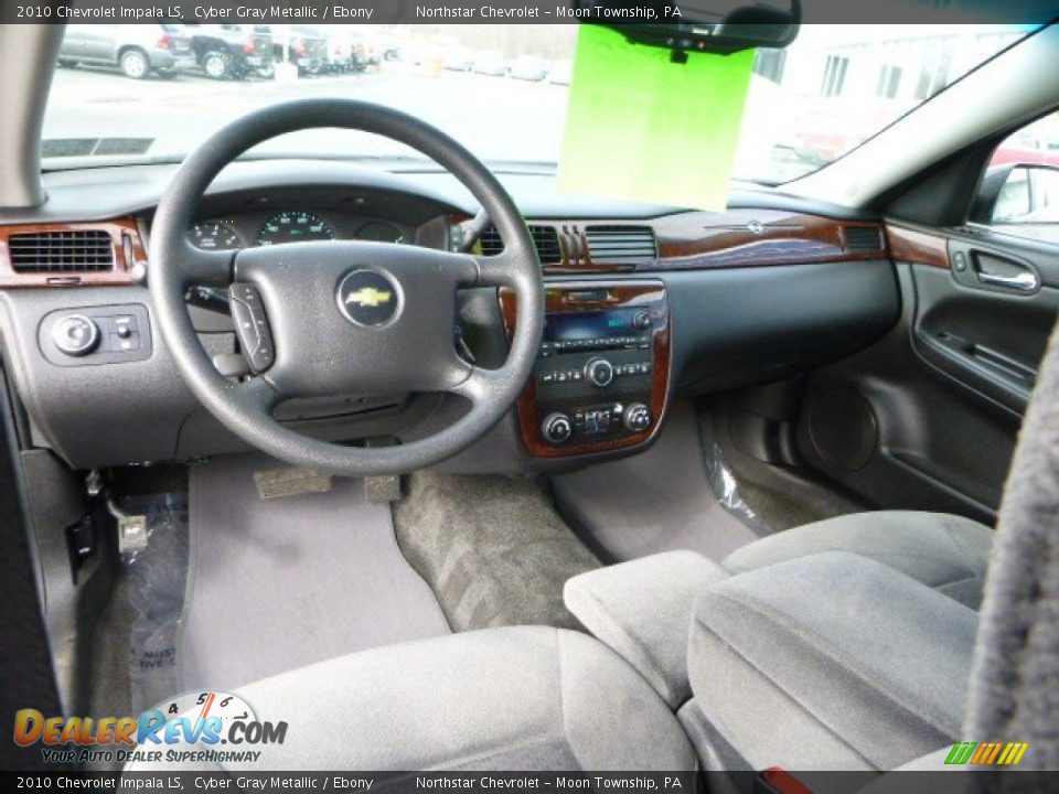 2010 Chevrolet Impala LS Cyber Gray Metallic / Ebony Photo #12