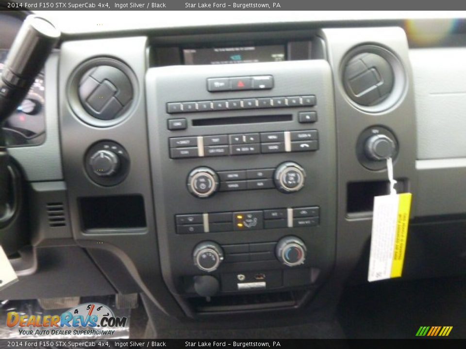 2014 Ford F150 STX SuperCab 4x4 Ingot Silver / Black Photo #15