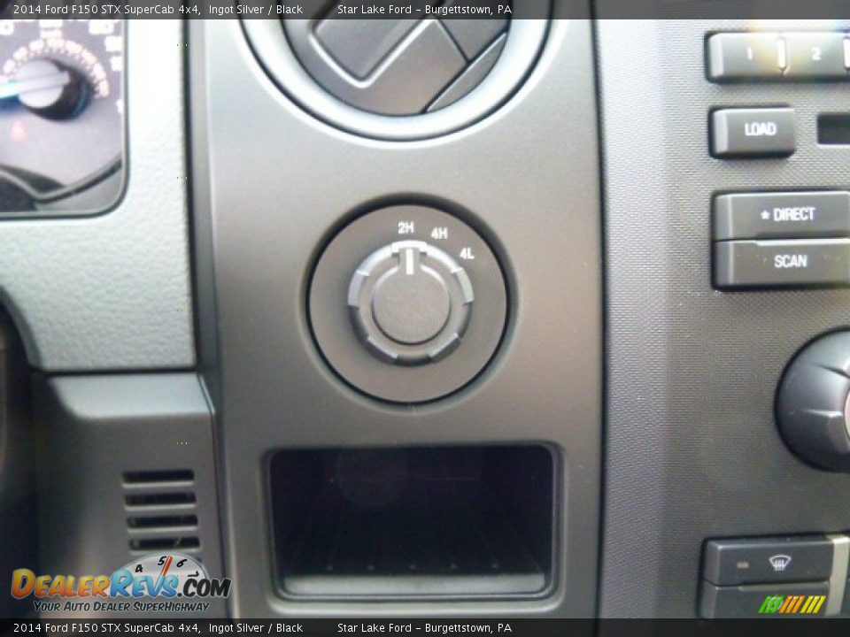 2014 Ford F150 STX SuperCab 4x4 Ingot Silver / Black Photo #16