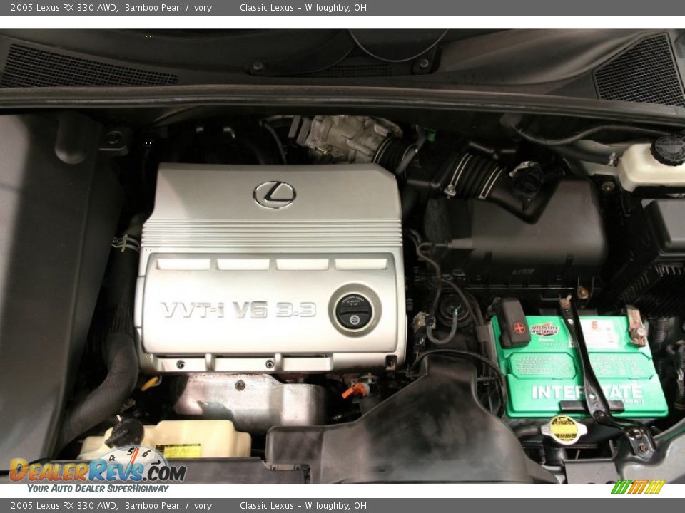 2005 Lexus RX 330 AWD Bamboo Pearl / Ivory Photo #25