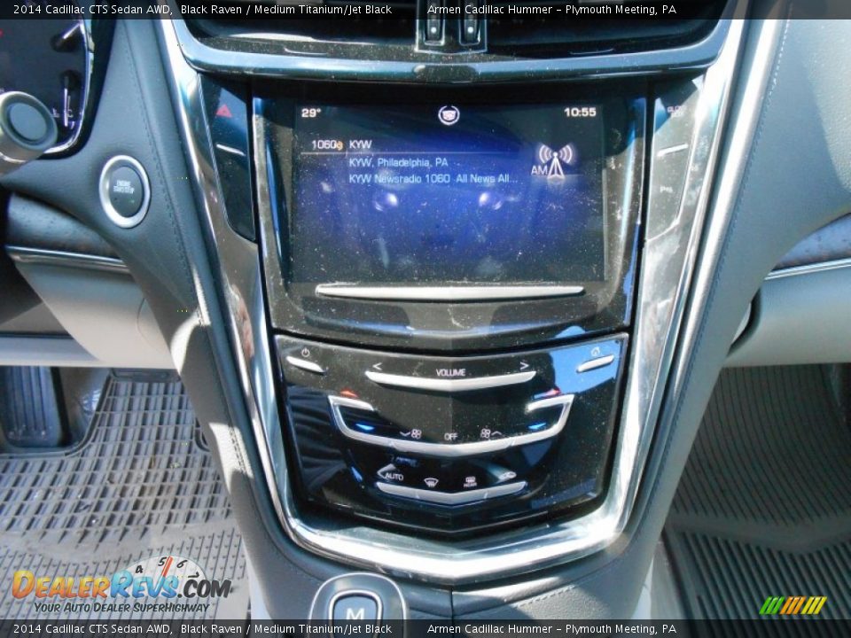 2014 Cadillac CTS Sedan AWD Black Raven / Medium Titanium/Jet Black Photo #12