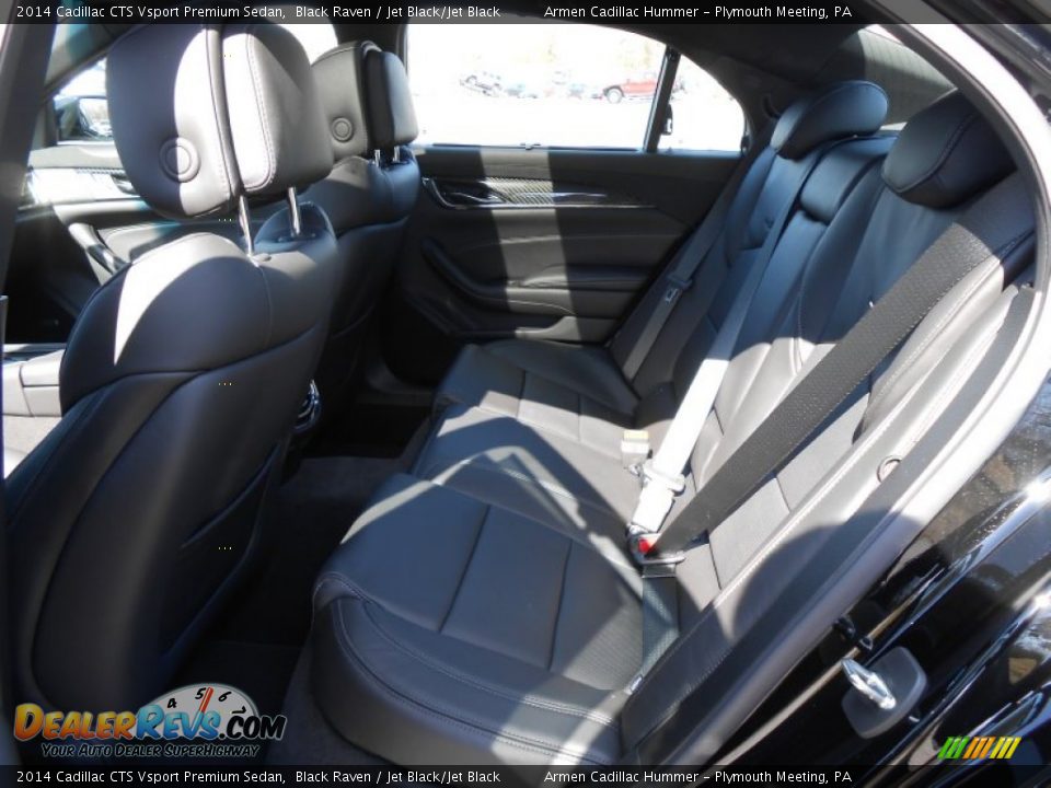 Rear Seat of 2014 Cadillac CTS Vsport Premium Sedan Photo #9
