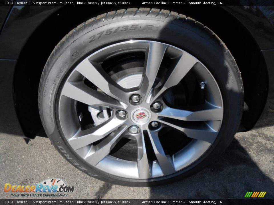 2014 Cadillac CTS Vsport Premium Sedan Wheel Photo #11
