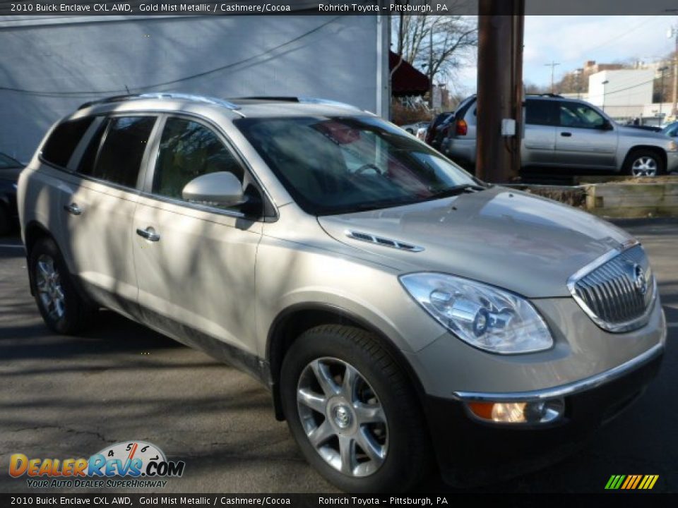 Front 3/4 View of 2010 Buick Enclave CXL AWD Photo #1