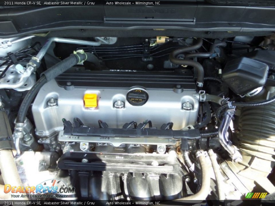 2011 Honda CR-V SE Alabaster Silver Metallic / Gray Photo #6