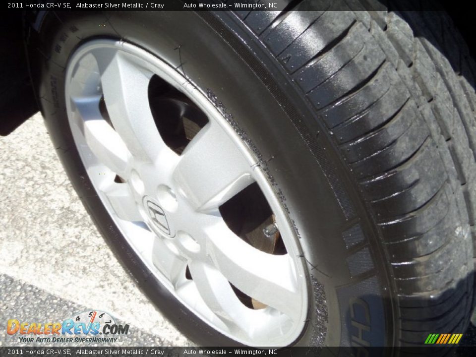 2011 Honda CR-V SE Alabaster Silver Metallic / Gray Photo #9