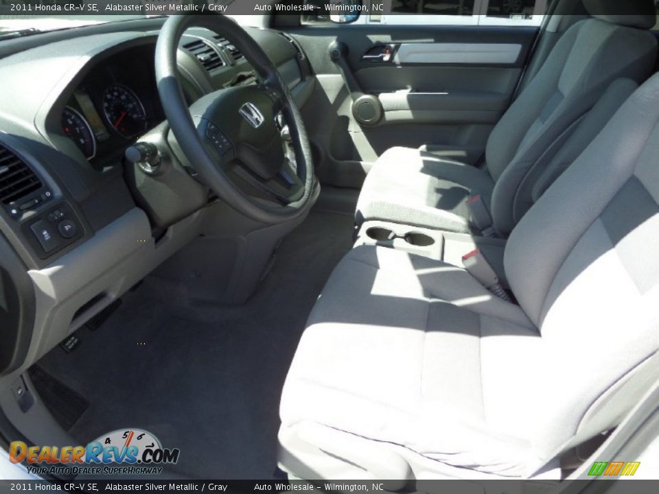 2011 Honda CR-V SE Alabaster Silver Metallic / Gray Photo #11