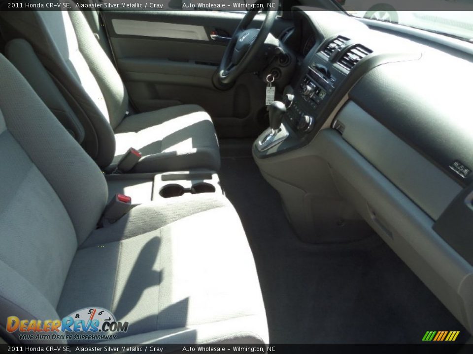 2011 Honda CR-V SE Alabaster Silver Metallic / Gray Photo #13
