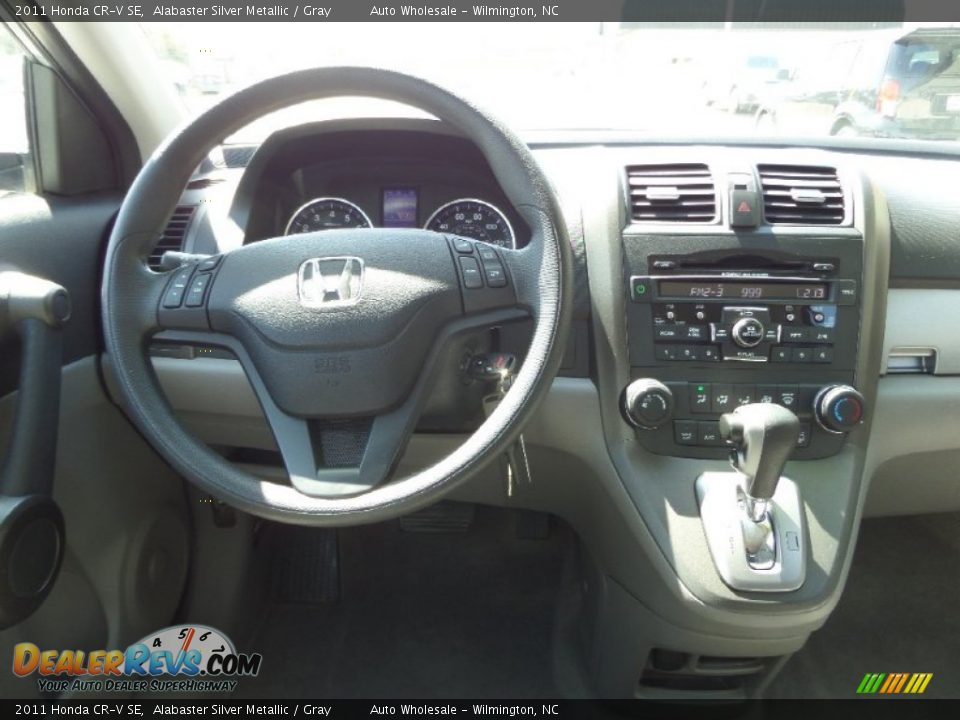 2011 Honda CR-V SE Alabaster Silver Metallic / Gray Photo #15