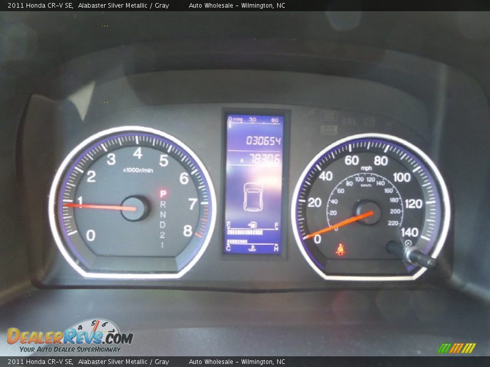 2011 Honda CR-V SE Alabaster Silver Metallic / Gray Photo #16