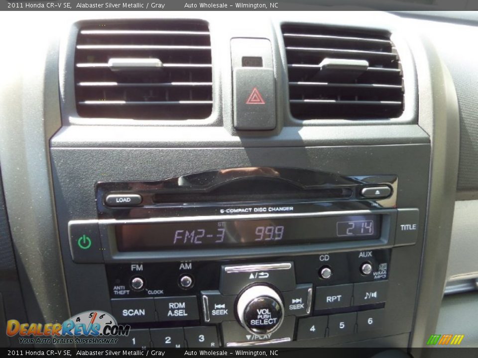 2011 Honda CR-V SE Alabaster Silver Metallic / Gray Photo #17