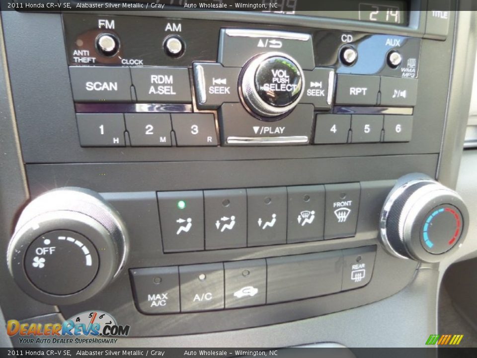 2011 Honda CR-V SE Alabaster Silver Metallic / Gray Photo #18