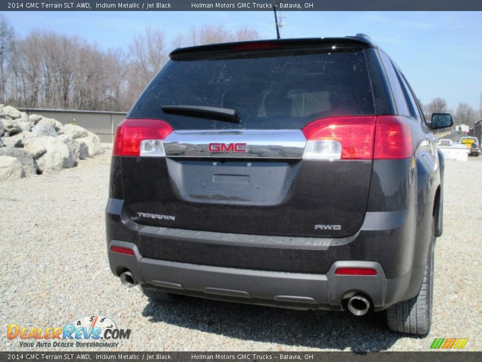 2014 GMC Terrain SLT AWD Iridium Metallic / Jet Black Photo #28