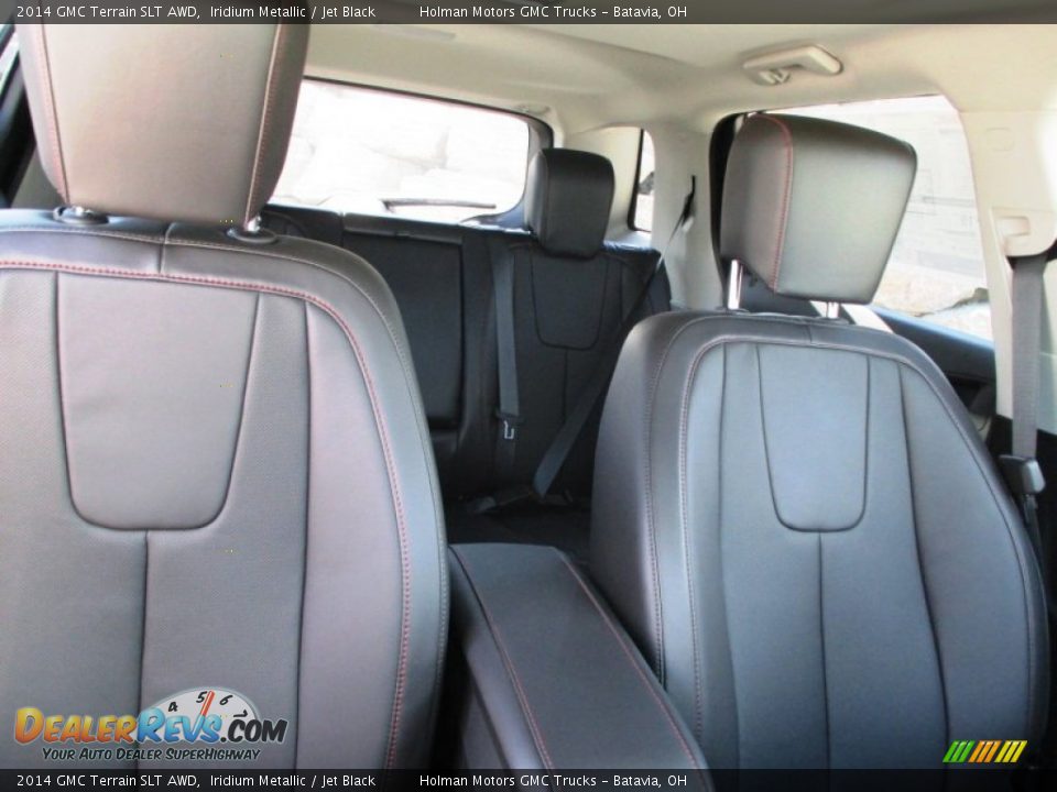 2014 GMC Terrain SLT AWD Iridium Metallic / Jet Black Photo #31