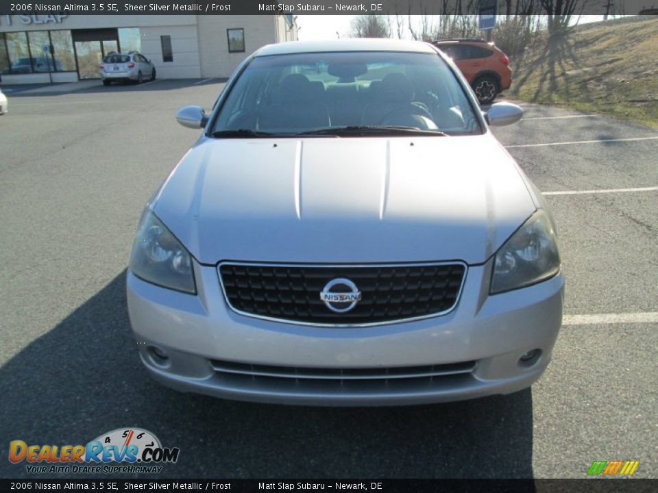 2006 Nissan Altima 3.5 SE Sheer Silver Metallic / Frost Photo #3