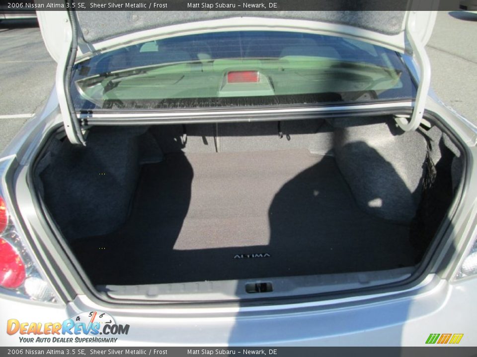 2006 Nissan Altima 3.5 SE Sheer Silver Metallic / Frost Photo #19