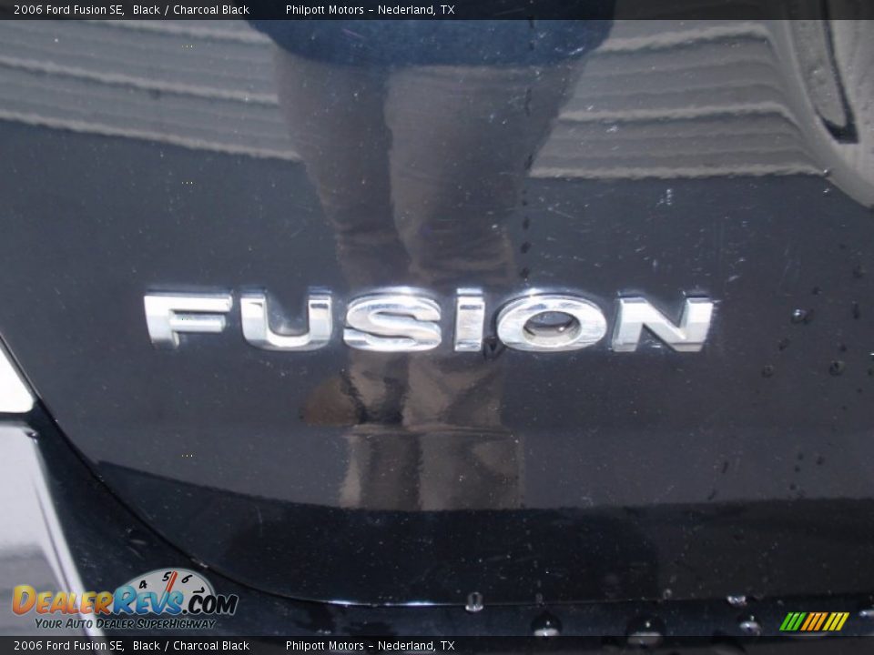 2006 Ford Fusion SE Black / Charcoal Black Photo #20