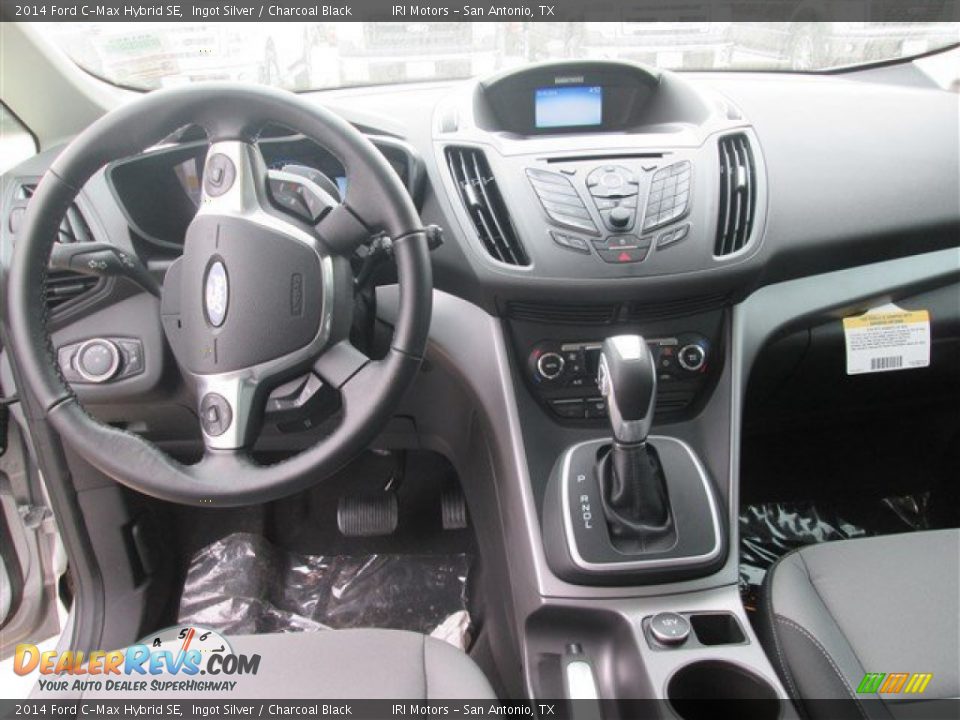 2014 Ford C-Max Hybrid SE Ingot Silver / Charcoal Black Photo #9