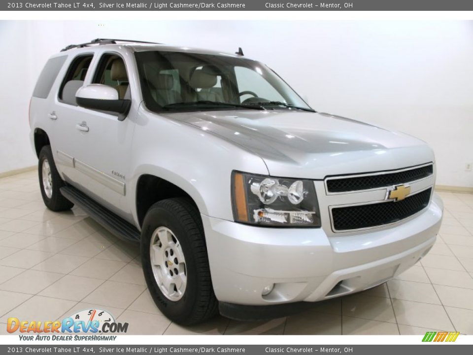 2013 Chevrolet Tahoe LT 4x4 Silver Ice Metallic / Light Cashmere/Dark Cashmere Photo #1