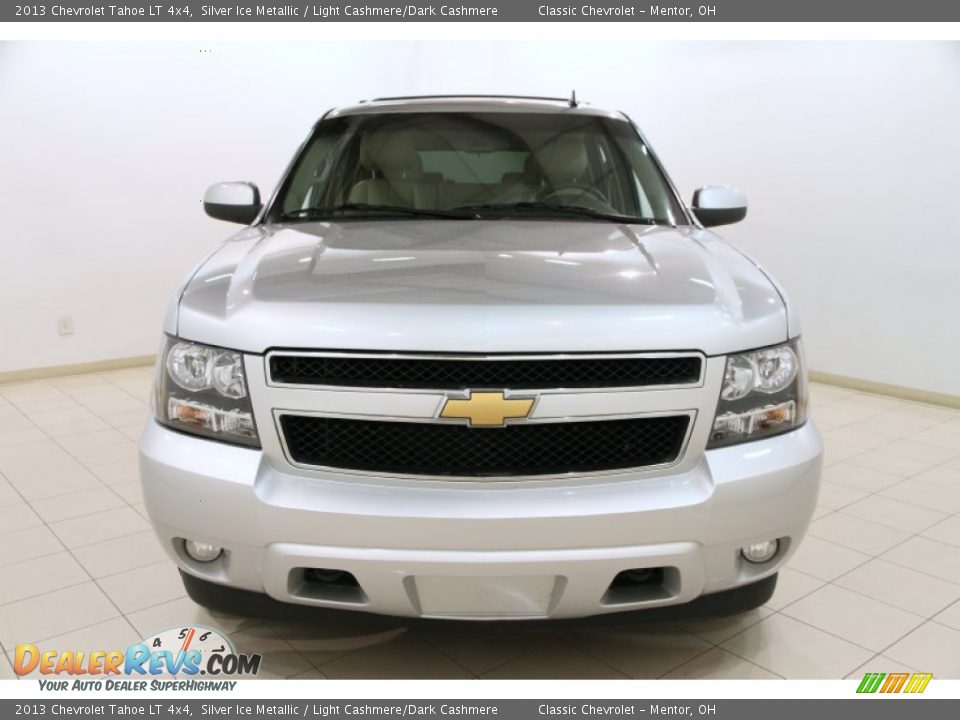 2013 Chevrolet Tahoe LT 4x4 Silver Ice Metallic / Light Cashmere/Dark Cashmere Photo #2