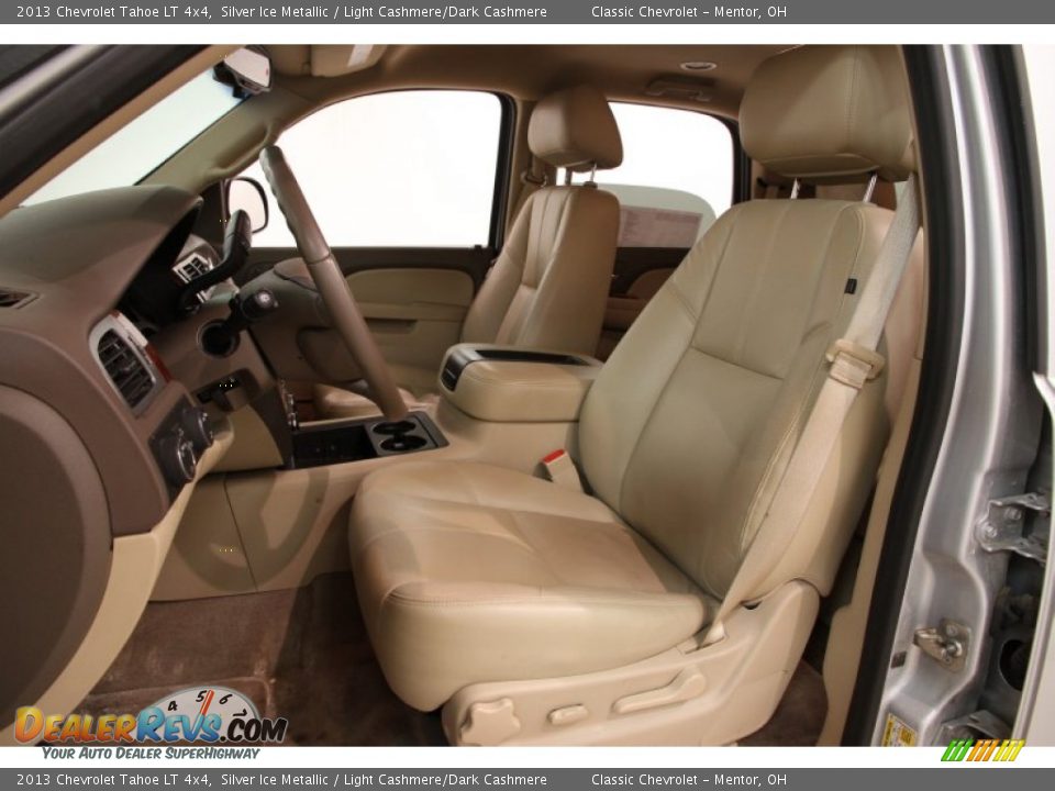 Light Cashmere/Dark Cashmere Interior - 2013 Chevrolet Tahoe LT 4x4 Photo #5