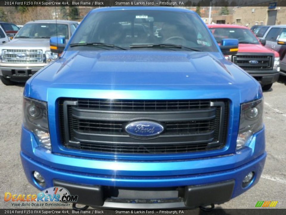 2014 Ford F150 FX4 SuperCrew 4x4 Blue Flame / Black Photo #6