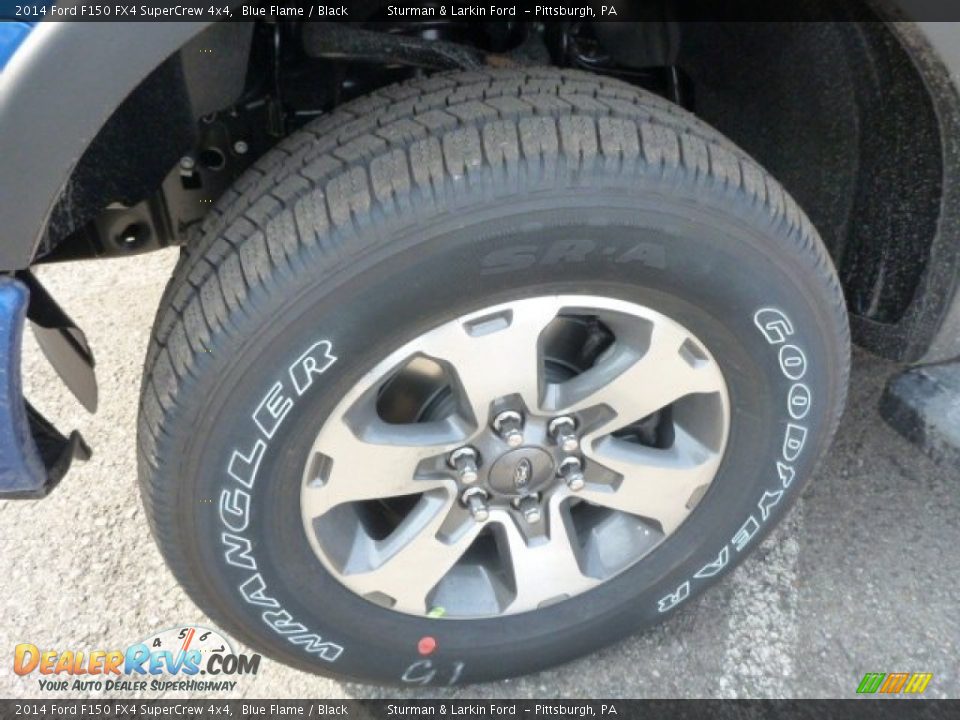 2014 Ford F150 FX4 SuperCrew 4x4 Blue Flame / Black Photo #7