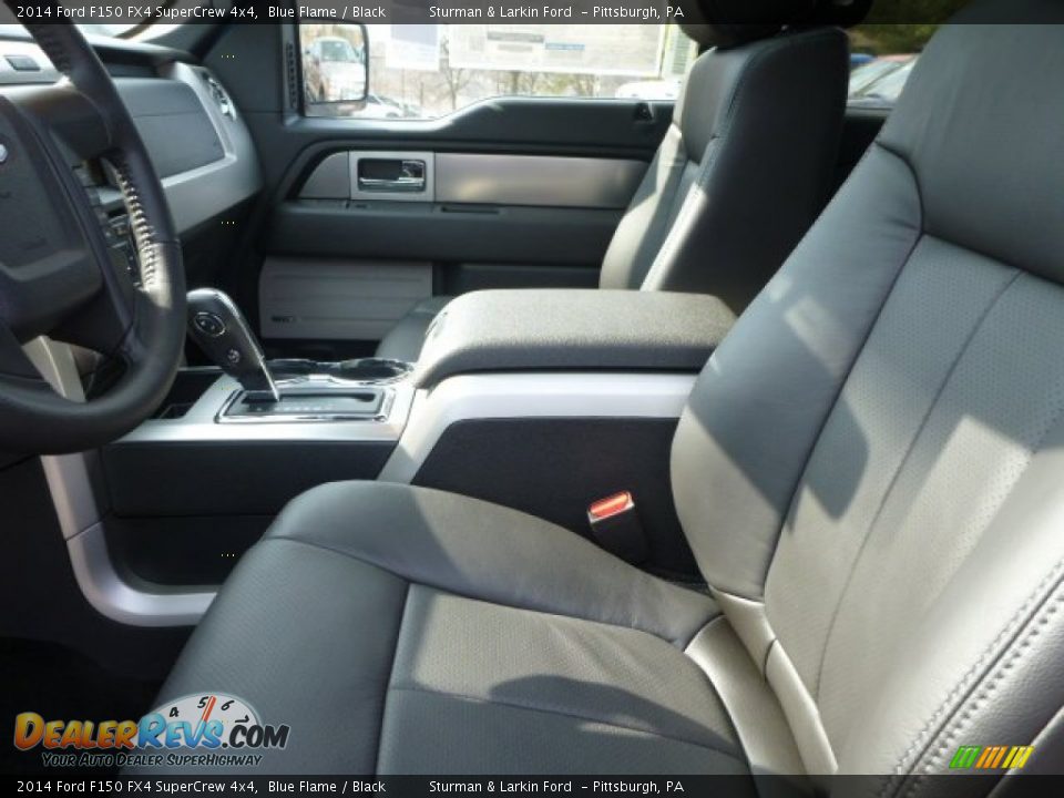 2014 Ford F150 FX4 SuperCrew 4x4 Blue Flame / Black Photo #8