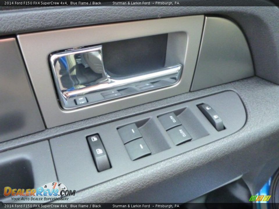 2014 Ford F150 FX4 SuperCrew 4x4 Blue Flame / Black Photo #11