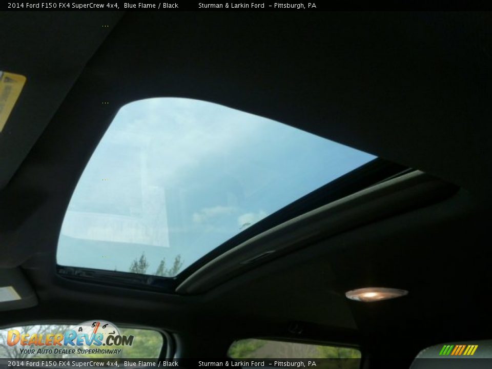 2014 Ford F150 FX4 SuperCrew 4x4 Blue Flame / Black Photo #12