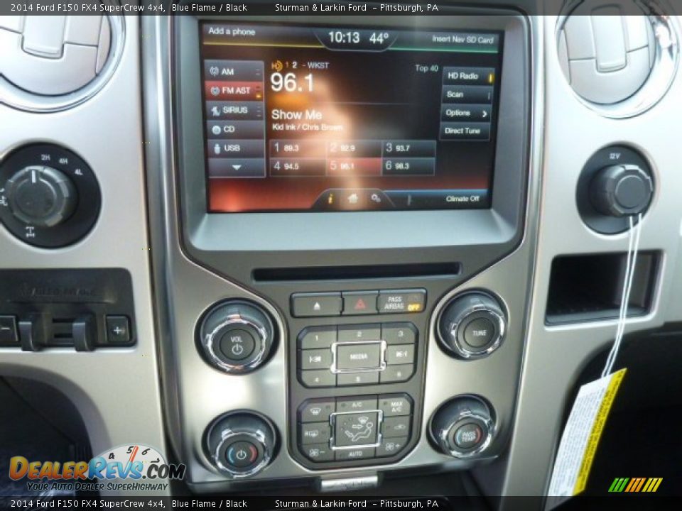 2014 Ford F150 FX4 SuperCrew 4x4 Blue Flame / Black Photo #14