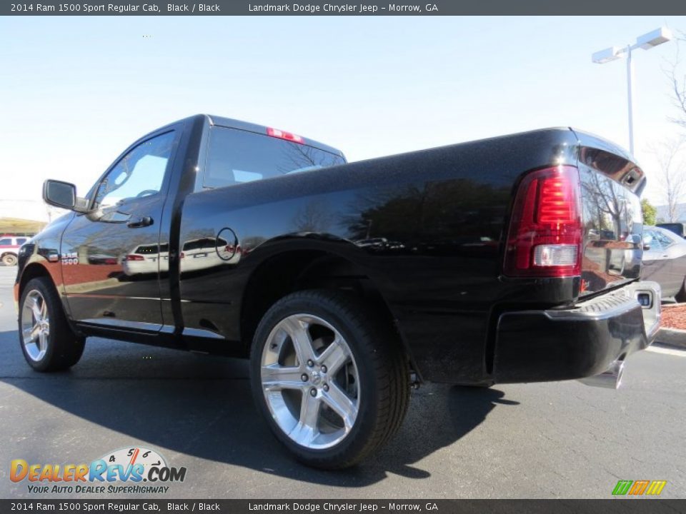 2014 Ram 1500 Sport Regular Cab Black / Black Photo #2
