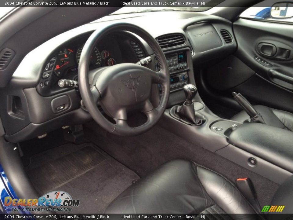 2004 Chevrolet Corvette Z06 LeMans Blue Metallic / Black Photo #20