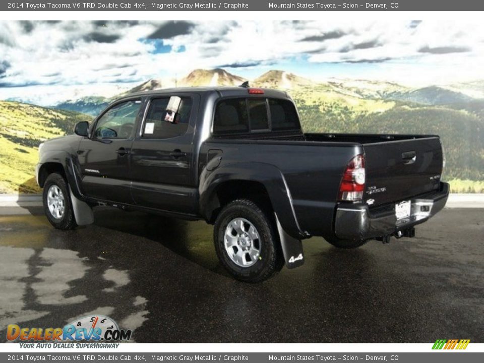 2014 Toyota Tacoma V6 TRD Double Cab 4x4 Magnetic Gray Metallic / Graphite Photo #3