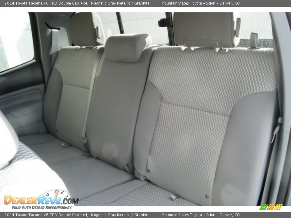 2014 Toyota Tacoma V6 TRD Double Cab 4x4 Magnetic Gray Metallic / Graphite Photo #7