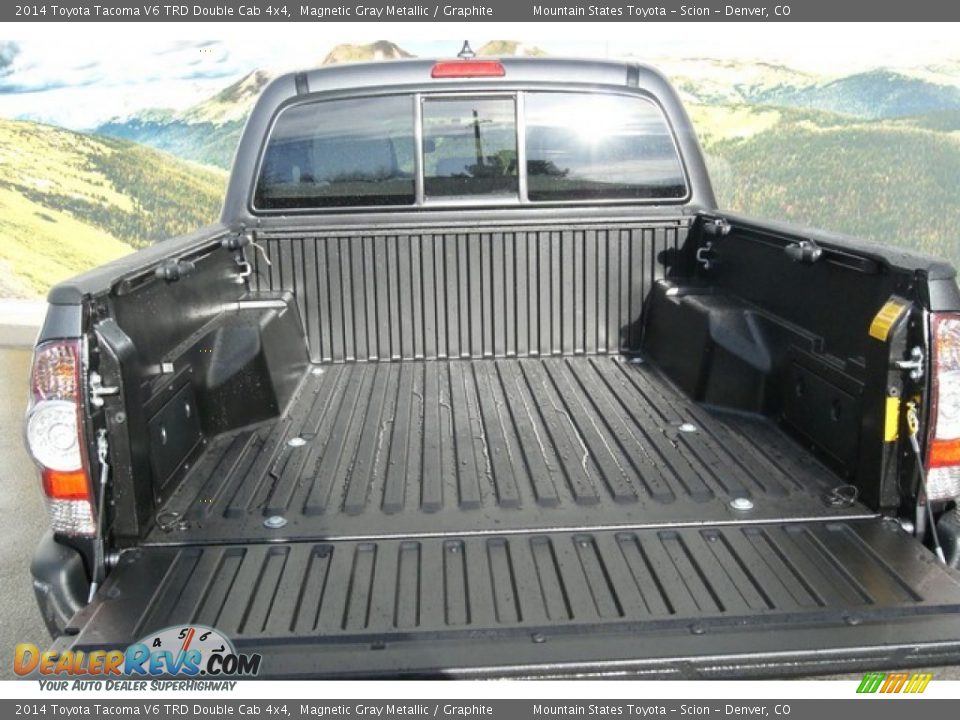 2014 Toyota Tacoma V6 TRD Double Cab 4x4 Magnetic Gray Metallic / Graphite Photo #8
