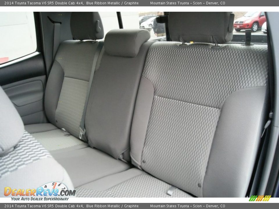 2014 Toyota Tacoma V6 SR5 Double Cab 4x4 Blue Ribbon Metallic / Graphite Photo #7