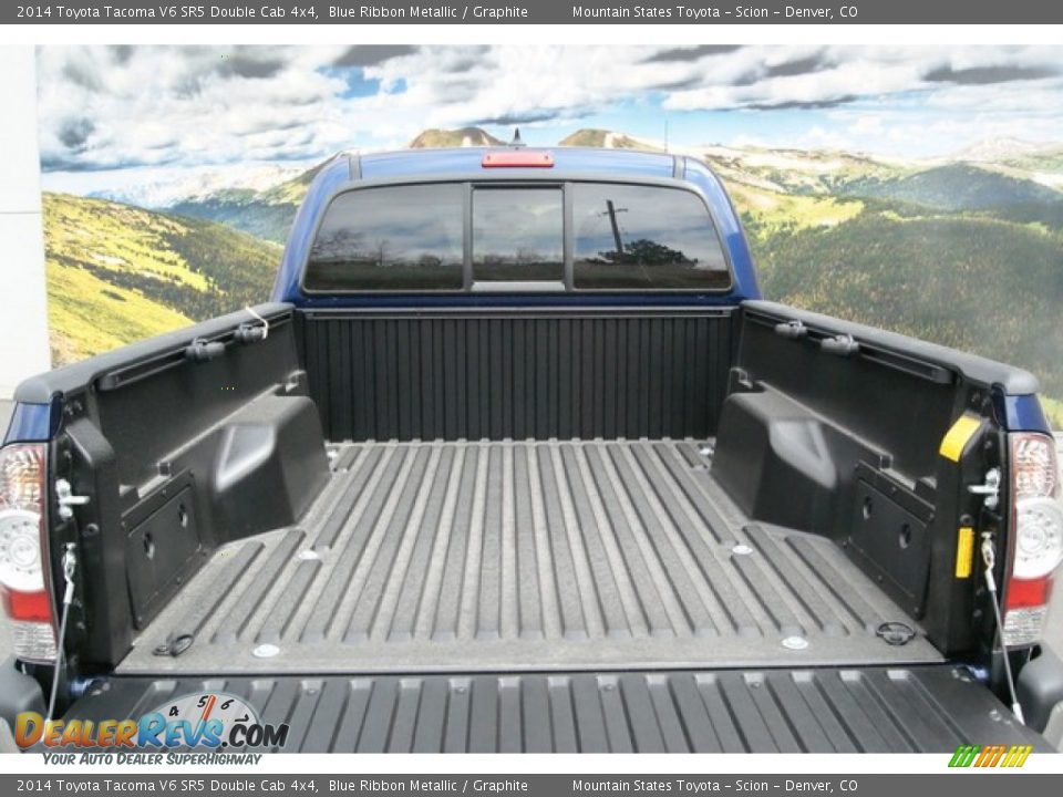 2014 Toyota Tacoma V6 SR5 Double Cab 4x4 Blue Ribbon Metallic / Graphite Photo #8