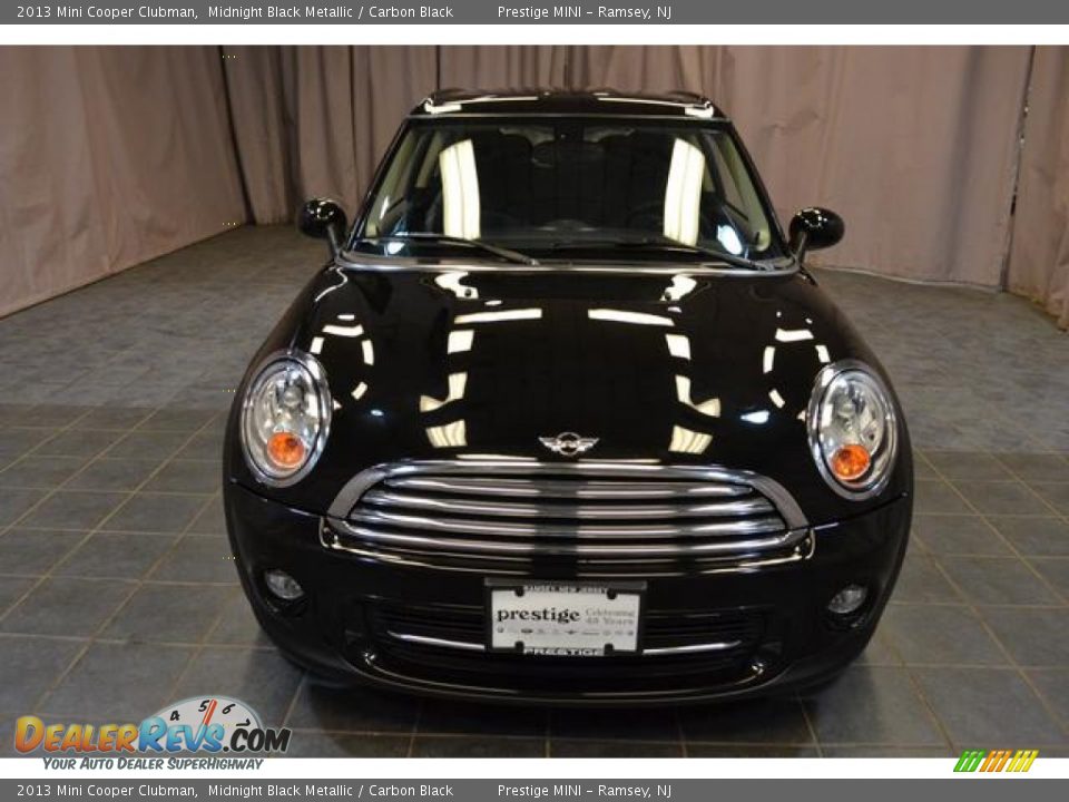 2013 Mini Cooper Clubman Midnight Black Metallic / Carbon Black Photo #3