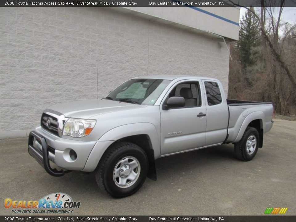 Front 3/4 View of 2008 Toyota Tacoma Access Cab 4x4 Photo #1