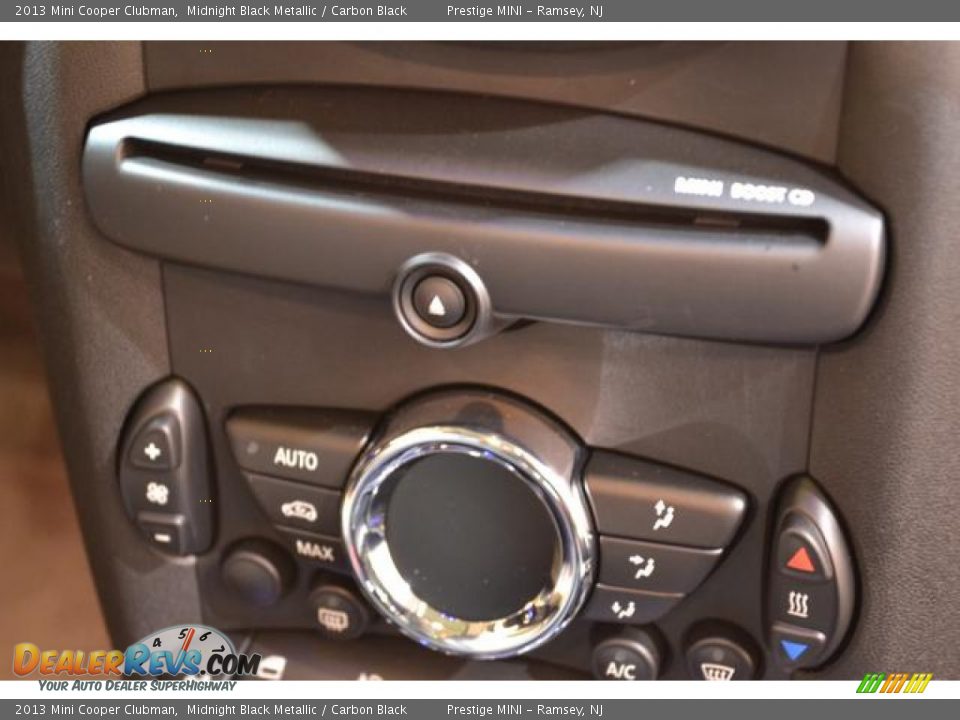 2013 Mini Cooper Clubman Midnight Black Metallic / Carbon Black Photo #10