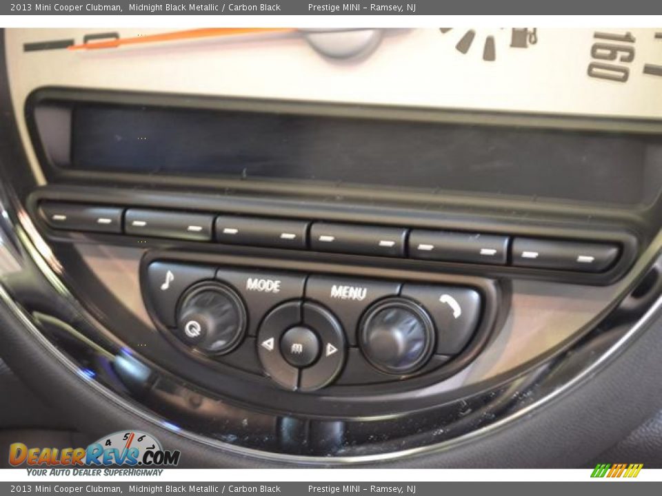 2013 Mini Cooper Clubman Midnight Black Metallic / Carbon Black Photo #12